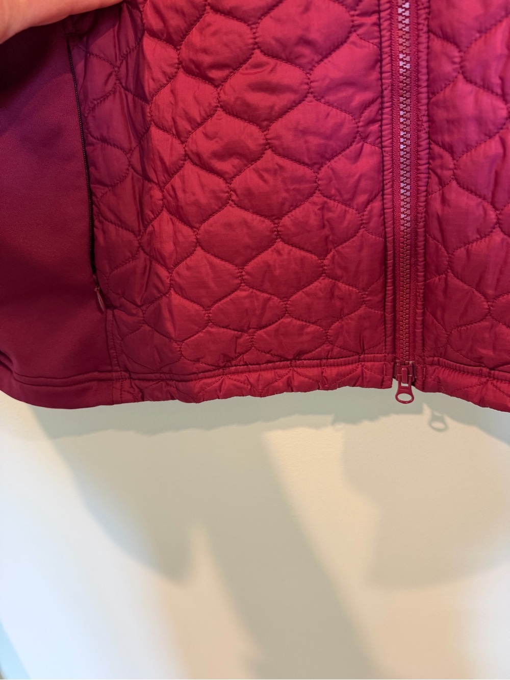 L.L. Bean Quilted Full‑Zip Puffer Jacket - Raspberry - Picture 4 of 7